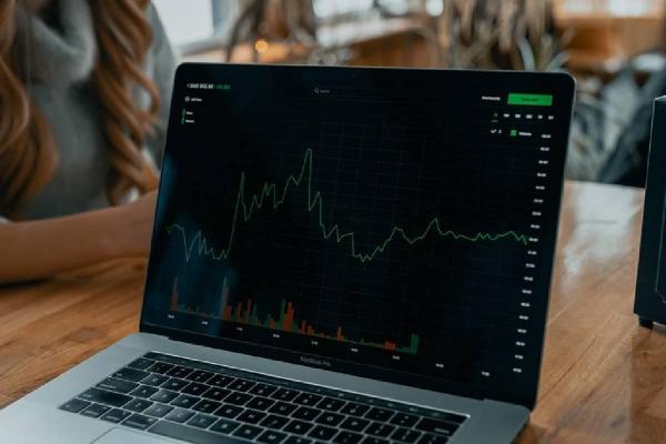 Gráfico de variación de precios para conocer las criptomonedas más rentables.