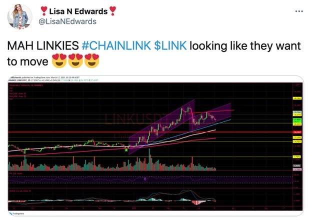 tweet de Lisa N Edwards