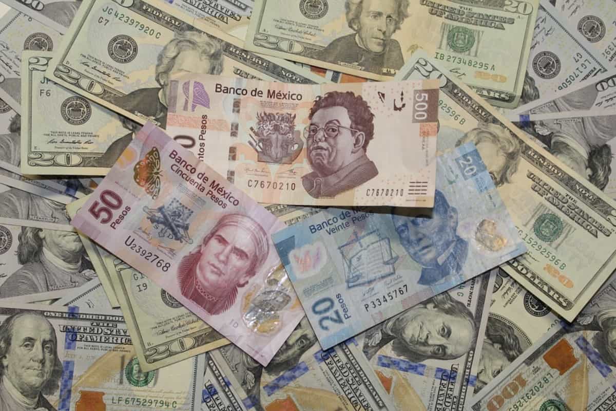 Pesos mexicanos (MXN) en efectivo