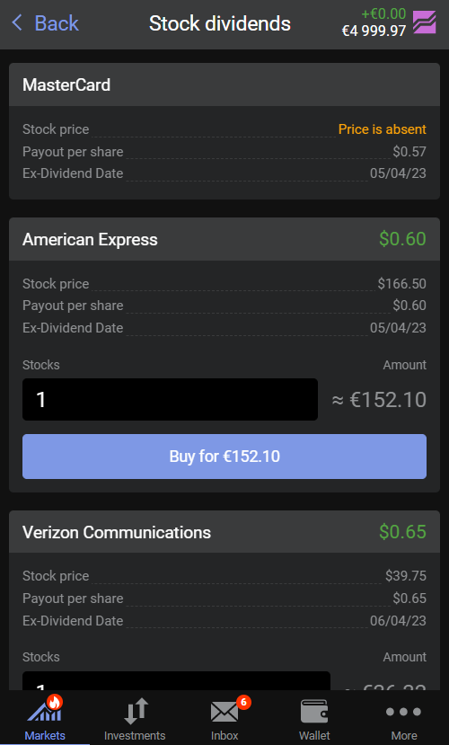 Screenshot from the terminal