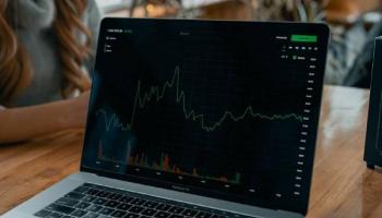 Gráfico de variación de precios para conocer las criptomonedas más rentables.