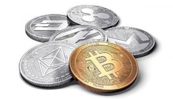 Imagen de varias criptomonedas. Conoce cuáles fueron las mejores para invertir en 2021.